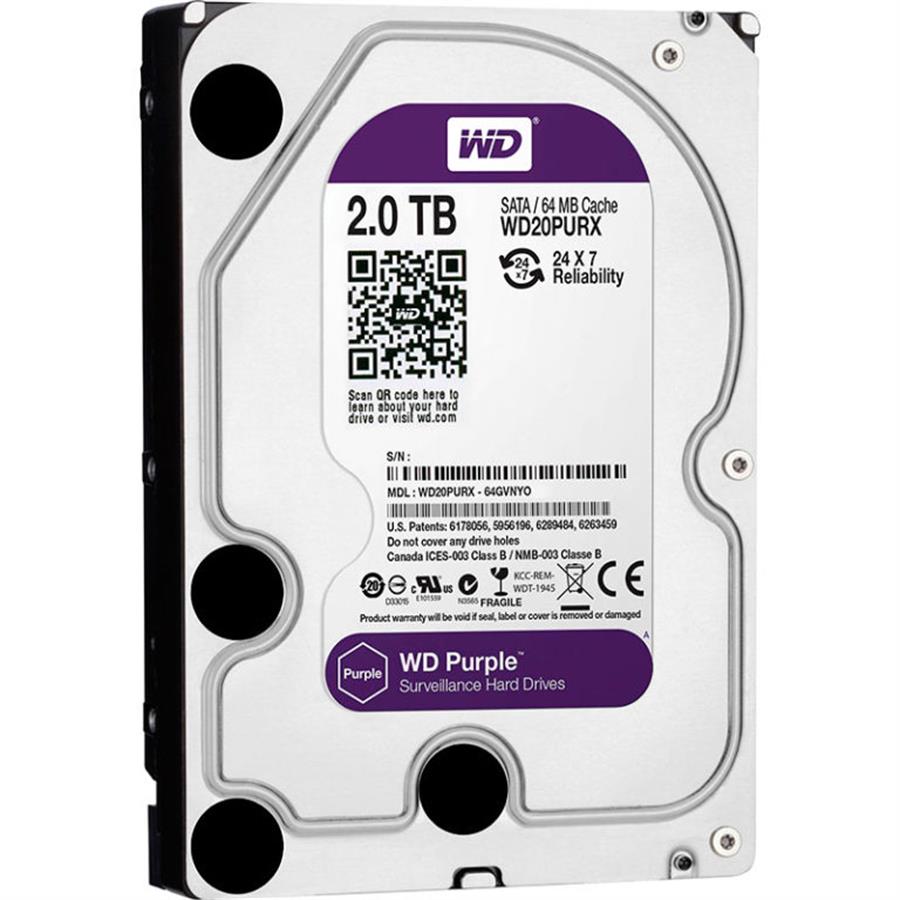 Disco rígido 2TB Purple WD20PURX